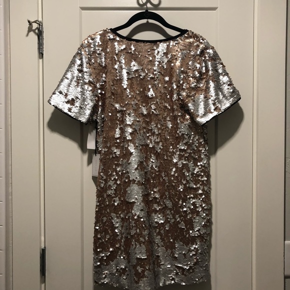 1.STATE Sequined Cocktail Dress - Picture 2 of 6